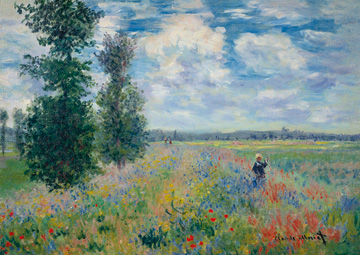 Reprodukce - Krajiny - Les Coquelicots, Claude Monet