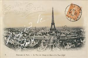 Reprodukce - Krajiny - Panorama de Paris, Wild Apple Portfolio