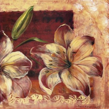 Reprodukce - Květiny - Classic Flower IV, Katharina Schöttler