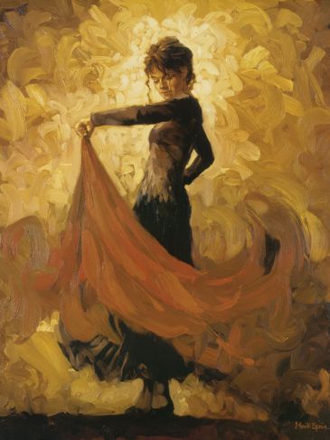 Reprodukce - Lidé - Flamenco I, Mark Spain