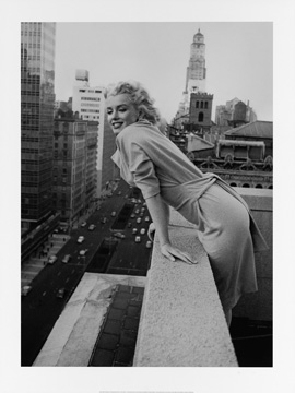 Reprodukce - Lidé - Marilyn Monroe on the Ambassador, Ed  	Feingersh