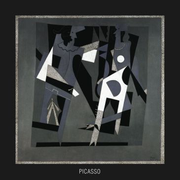Reprodukce - Modernismus - Arlequin et Femme, Pablo Picasso