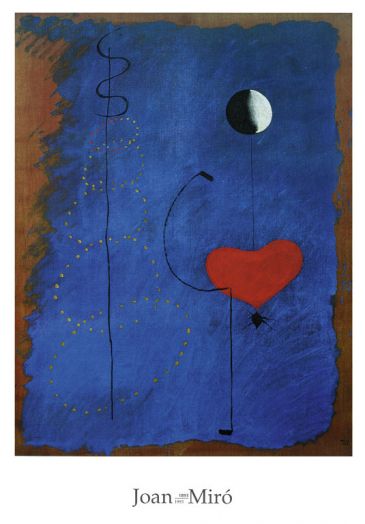 Reprodukce - Modernismus - Ballarina II, 1925, Joan Miró