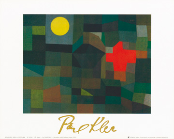 Reprodukce - Modernismus - Incendio la luna piena, 1933, Paul Klee