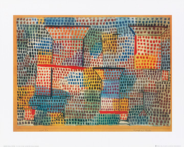 Reprodukce - Modernismus - Kreuze und Säulen, Paul Klee