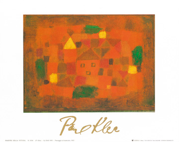 Reprodukce - Modernismus - Paesaggio al tramonto, 1923, Paul Klee