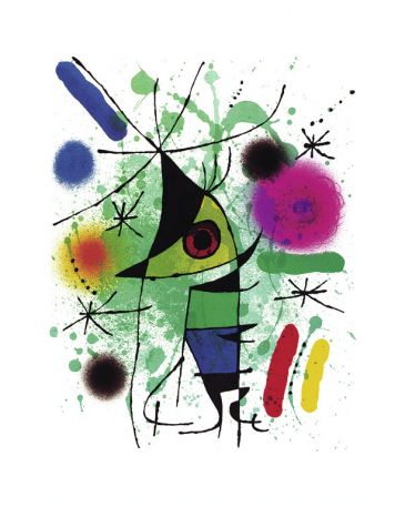 Reprodukce - Modernismus - The singing Fish, Joan Miró