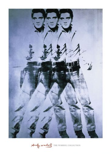 Reprodukce - Pop a op art - Elvis, 1963, Andy Warhol