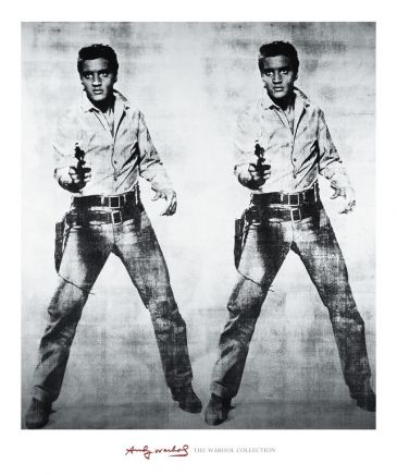 Reprodukce - Pop a op art - Elvis, 1963., Andy Warhol