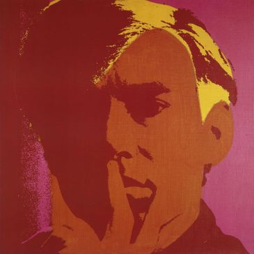 Reprodukce - Pop a op art - Self-Portrait, 1966, Andy Warhol