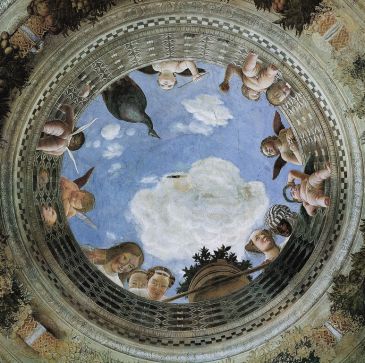 Reprodukce - Renesance - Camera degli sposi, Andrea Mantegna