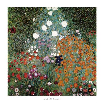 Secese - Giardino fiorito, Gustav Klimt