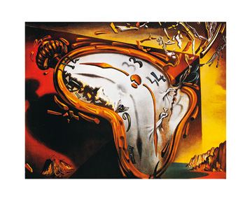 Surrealismus - Les montres molles, Salvador Dalí